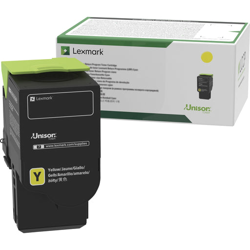 Lexmark Original High Yield Laser Toner Cartridge - Yellow - 1 Each - LEXC231HY0 Lexmark International, Inc