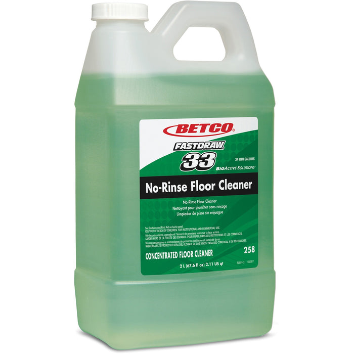 Betco No-Rinse Floor Cleaner - FASTDRAW 33 - BET2584700