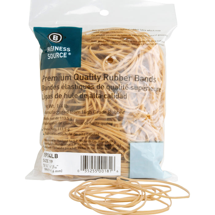 Business Source Rubber Bands - BSN1914LB