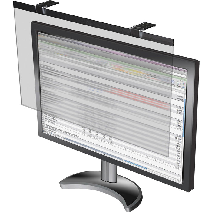 Business Source LCD Monitor Privacy Filter Black - BSN29290