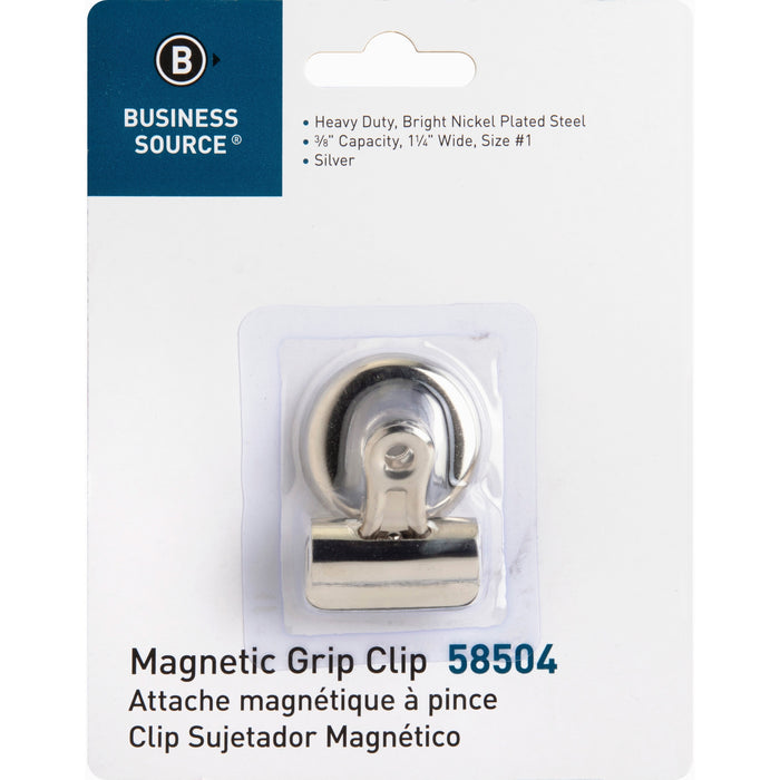 Business Source Magnetic Grip Clips - BSN58504