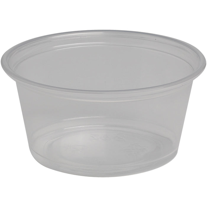 Dixie Portion Cup Lids by GP Pro - DXEPP20CLEAR