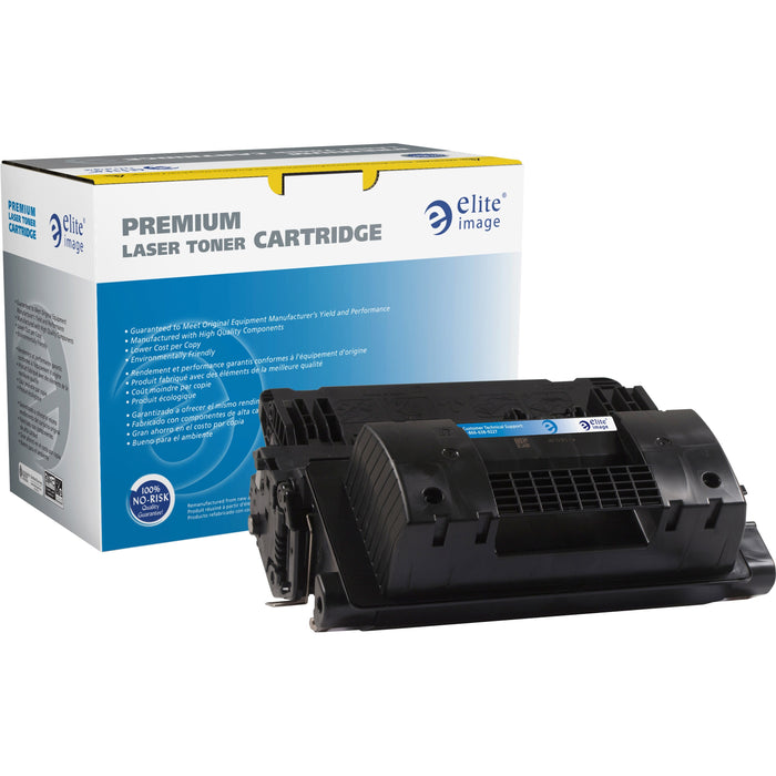Elite Image Remanufactured High Yield Laser Toner Cartridge - Alternative for HP 81X (CF281X) - Black - 1 Each - ELI76265