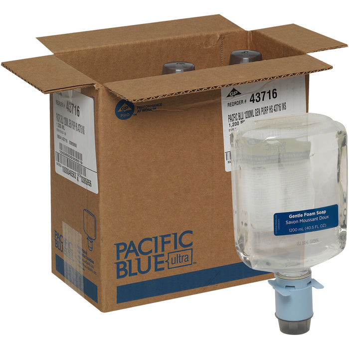 Pacific Blue Ultra Automated Touchless Gentle Foam Hand Soap Dispenser Refills - GPC43716