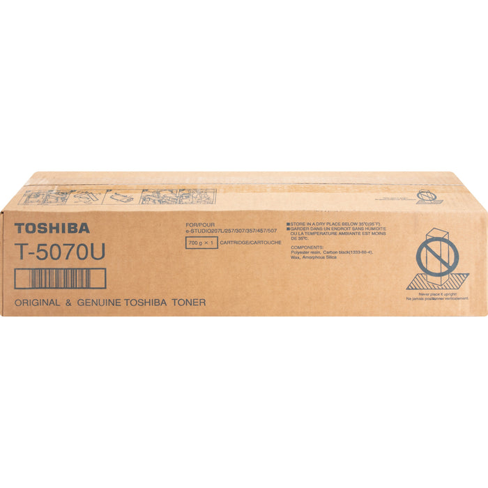Toshiba T5070U Original Laser Toner Cartridge - Black - 1 Each - TOST5070U