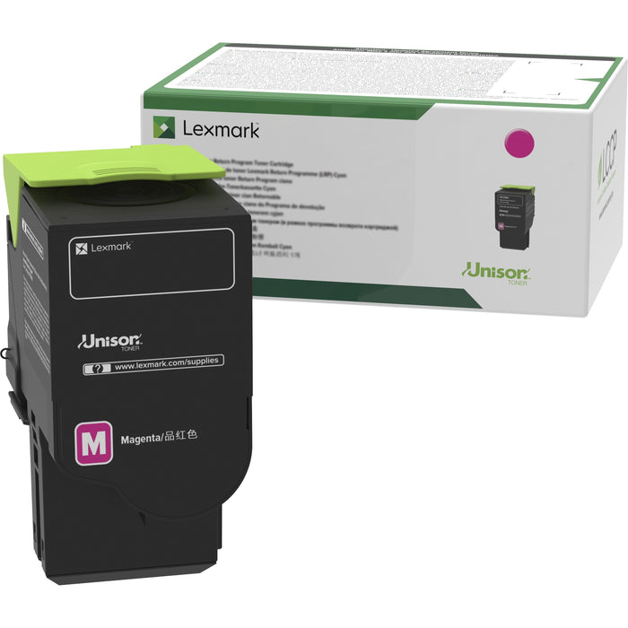 Lexmark Unison Original Standard Yield Laser Toner Cartridge - Magenta - 1 Each - LEX78C10M0 Lexmark International, Inc