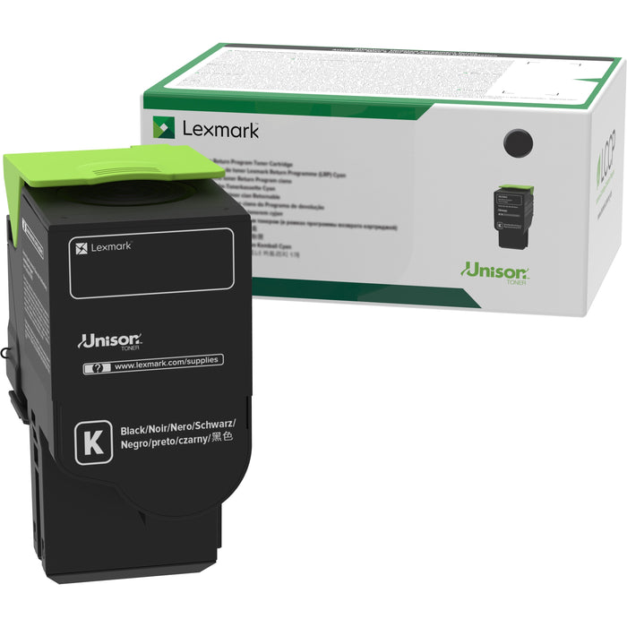 Lexmark Unison Original Ultra High Yield Laser Toner Cartridge - Black - 1 Each - LEX78C1UK0