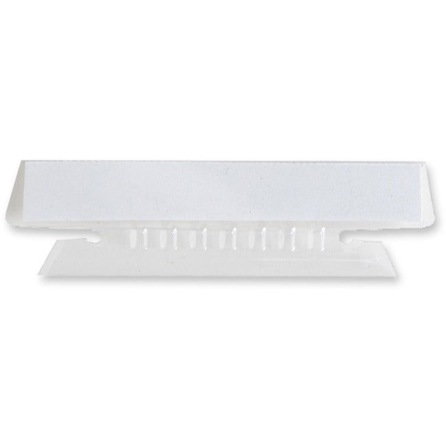 Business Source Plastic Clear Tabs - BSN43T