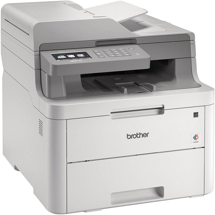 Brother MFC-L3710CW Compact Digital Color All-in-One Printer Providing Laser Quality Results with Wireless - BRTMFCL3710CW