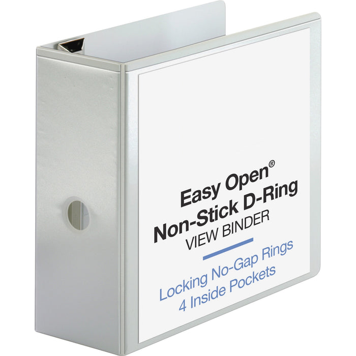 Business Source Locking D-Ring View Binder - BSN26965