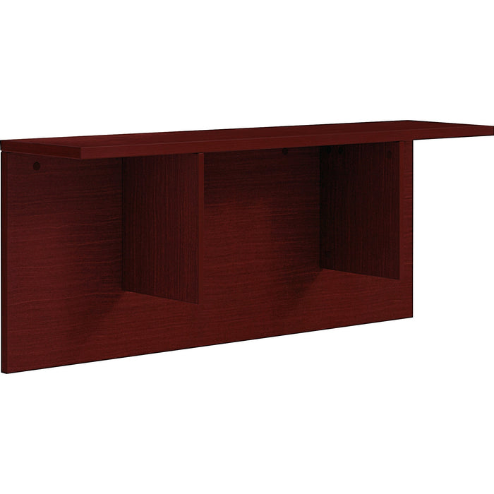 Lorell Prominence 2.0 Mahogany Laminate Reception Countertop - LLRPMC4814MY