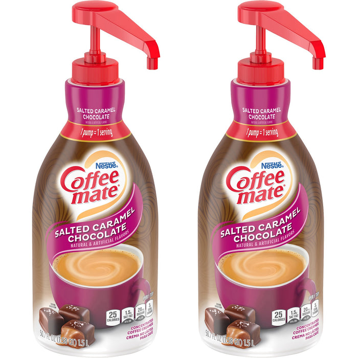 Coffee mate Salted Caramel Chocolate Flavor Concentrated Coffee Creamer - NES79976CT