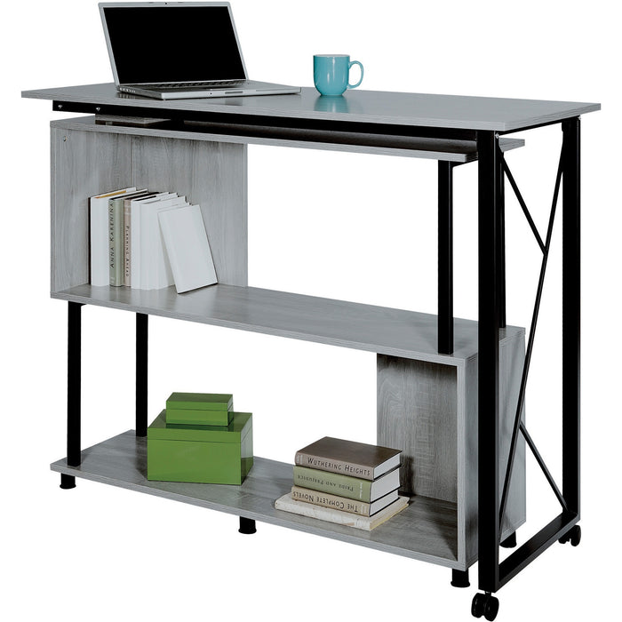 Safco Mood Rotating Worksurface Standing Desk - Box 2 of 2 - SAF1904GRKDB