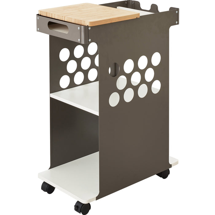 Safco Mini Rolling Storage Cart - SAF5209WH