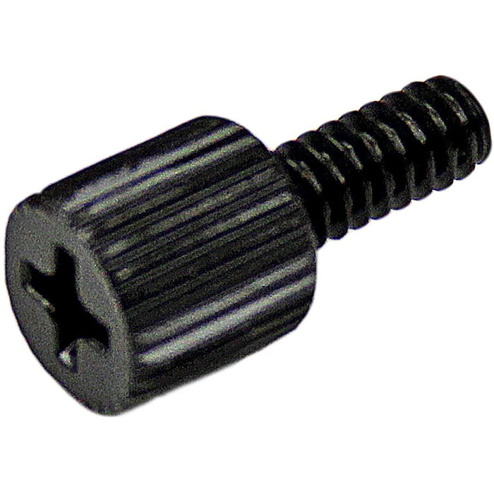 StarTech.com 6-32, 5/16in Long Black Metal Computer Case Thumbscrew - Pkg of 50 - Metal Thumbscrews - PC Case Thumbscrew - 8 mm (pack of 50 ) - STCSCREWTHUMB