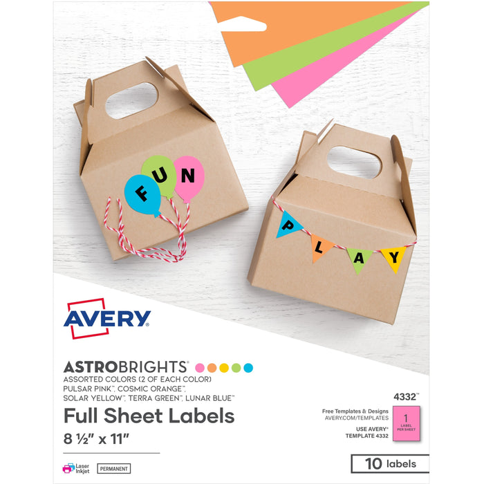 Avery&reg; Easy Peel Multipurpose Label - AVE4332