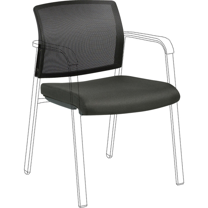 Lorell Stackable Chair Mesh Back/Fabric Seat Kit - LLR30944