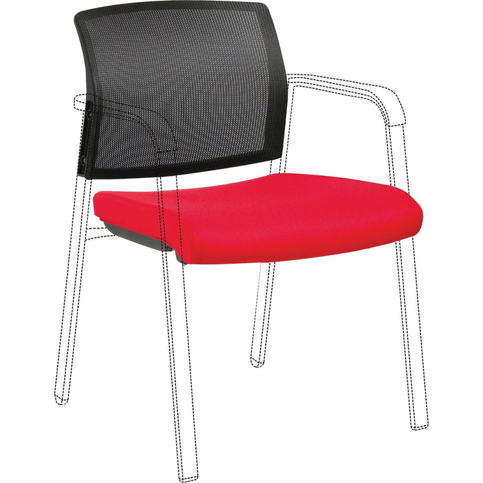 Lorell Stackable Chair Mesh Back/Fabric Seat Kit - LLR30946