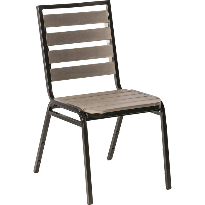 Lorell Charcoal Outdoor Chair - LLR42687