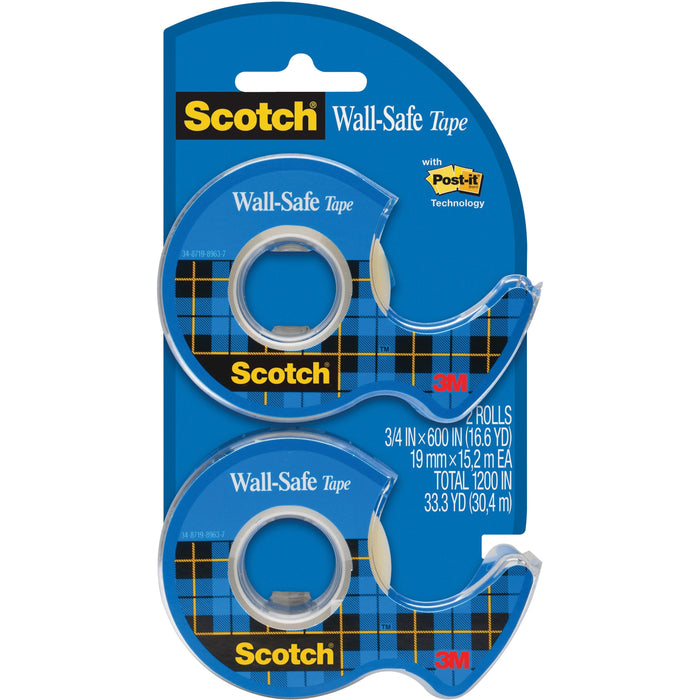 Scotch Wall-Safe Tape - MMM183DM2