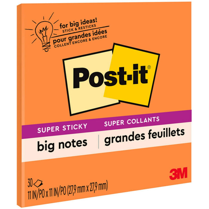 Post-it&reg; Super Sticky Big Note - MMMBN11O
