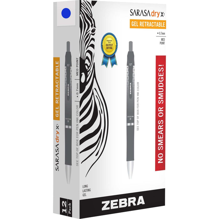 Zebra SARASA dry X1 Retractable Gel Pen - ZEB45620