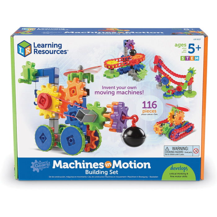 Learning Resources Gears! Gears! Gears! Machines in Motion - LRNLER9227