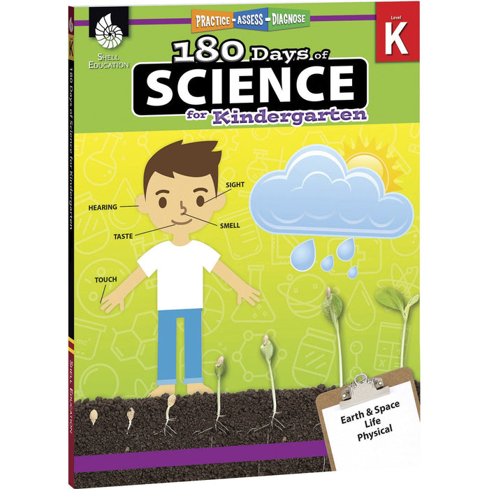Shell Education 180 Days of Science Resource Book Printed Book - SHL51406