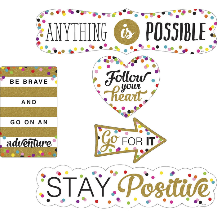 Teacher Created Resources Confetti Positive Accents - TCR77326