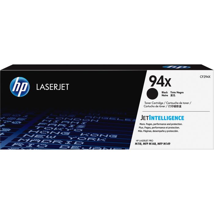 HP 94X (CF294X) Original Laser Toner Cartridge - Black Pack - HEWCF294X