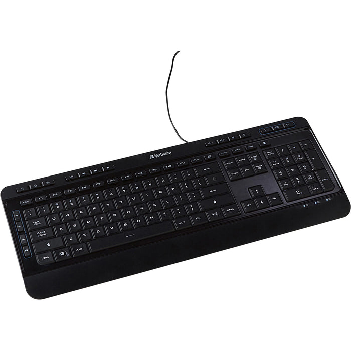 Verbatim Illuminated Wired Keyboard - VER99789