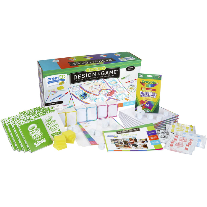 Crayola Design-A-Game STEAM Kit for Grades 2-3 - CYO040506