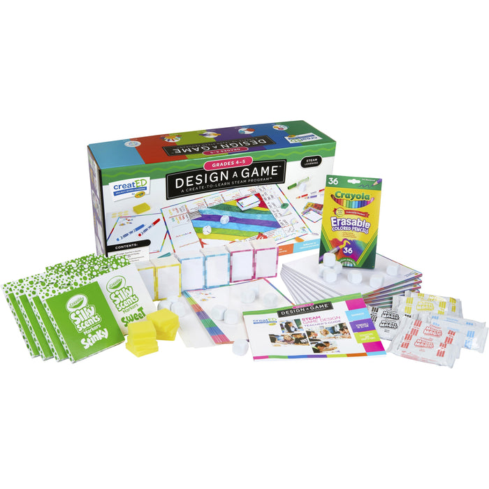 Crayola Design-A-Game STEAM Kit for Grades 4-5 - CYO040533