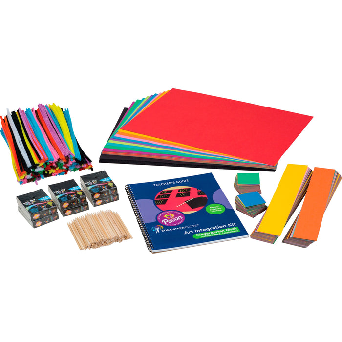 Learn It By Art&trade; Kindergarten Math Art Integration Kit - PAC100103