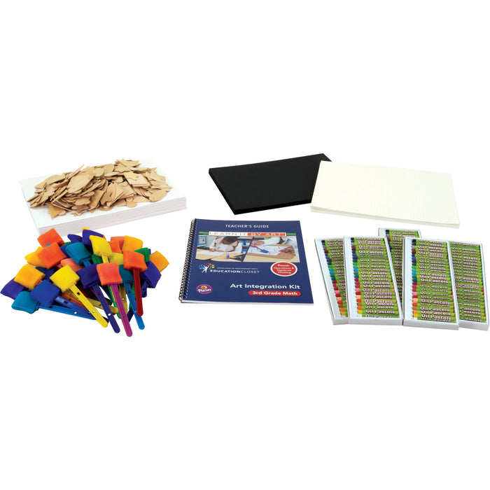 Learn It By Art&trade; 3rd-Grade Math Art Integration Kit - PAC100106