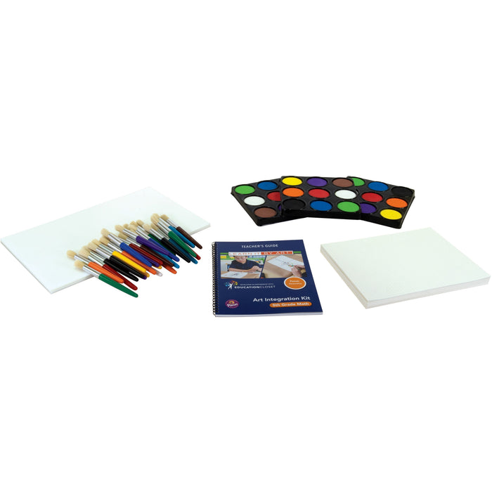 Learn It By Art&trade; 5th-Grade Math Art Integration Kit - PAC100108