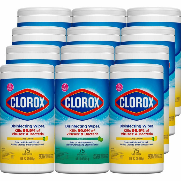 Clorox Disinfecting Bleach Free Cleaning Wipes Value Pack - CLO30208CT