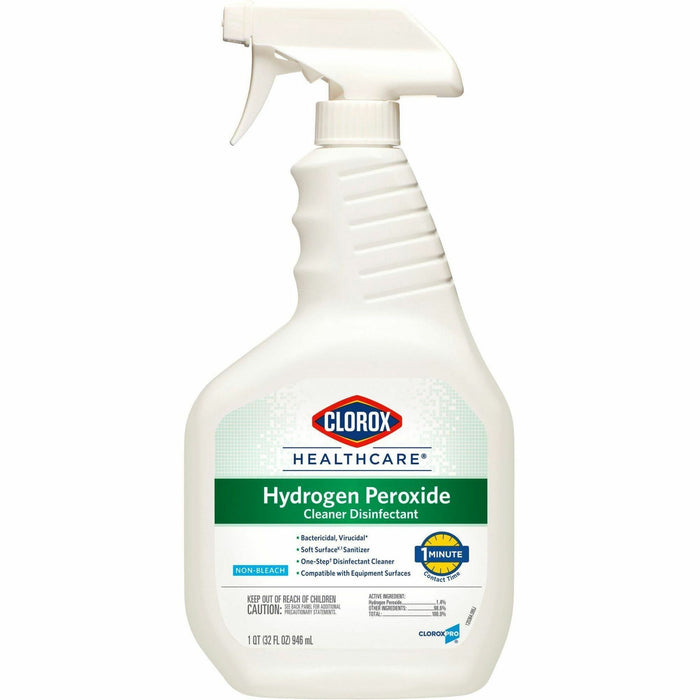 Clorox Healthcare Hydrogen Peroxide Cleaner Disinfectant Spray - CLO30828BD