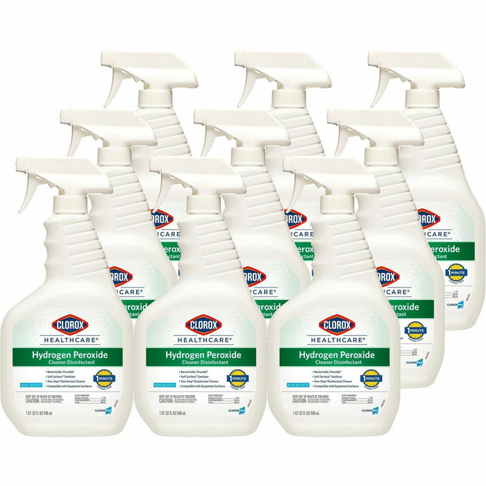 Clorox Healthcare Hydrogen Peroxide Cleaner Disinfectant Spray - CLO30828CT