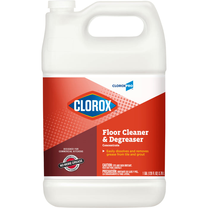 Clorox Commercial Solutions Professional Floor Cleaner & Degreaser Concentrate Refill - CLO30892BD