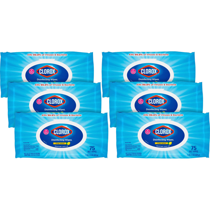 Clorox Bleach-free Disinfecting Cleaning Wipes - CLO31404CT