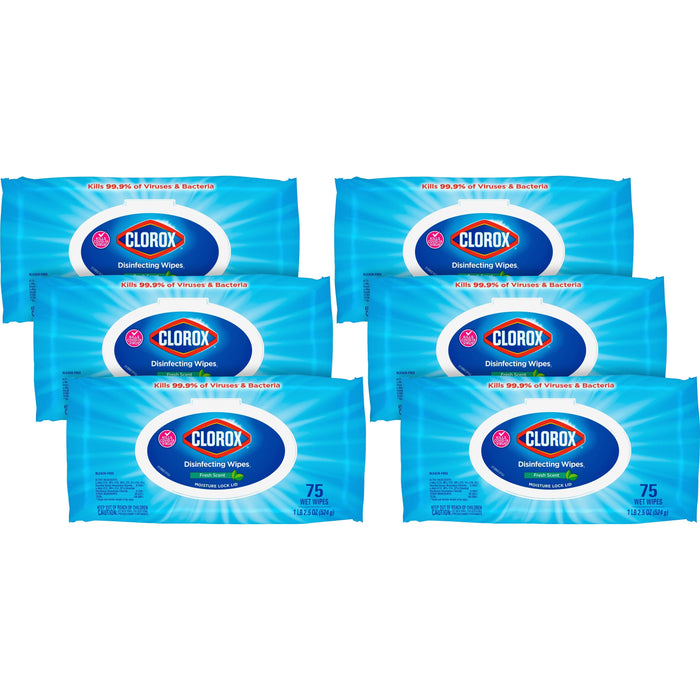 Clorox Disinfecting Cleaning Wipes Value Pack - Bleach-free - CLO31430CT