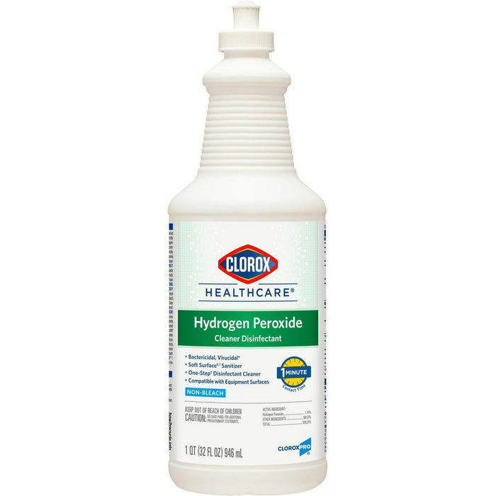 Clorox Healthcare Pull-Top Hydrogen Peroxide Cleaner Disinfectant - CLO31444BD