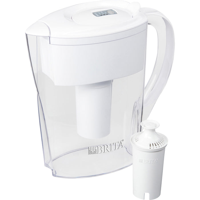 Brita Small 6 Cup Space Saver Water Pitcher with Filter - BPA Free - CLO35566BD