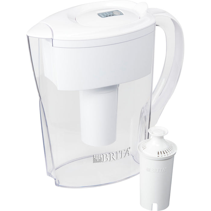 Brita Small 6 Cup Space Saver Water Pitcher with Filter - BPA Free - CLO35566CT