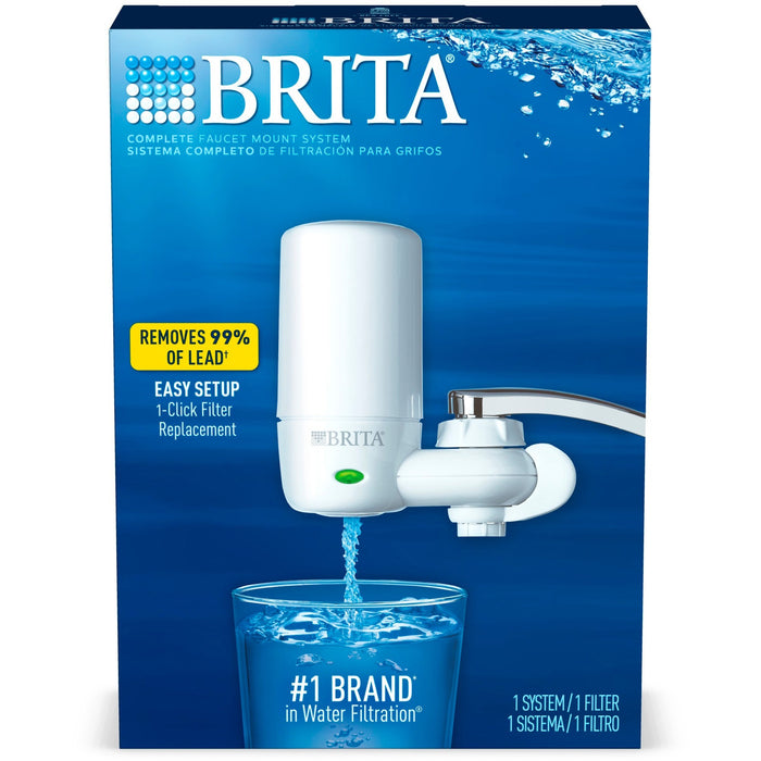 Brita Complete Water Faucet Filtration System with Light Indicator - CLO42201CT