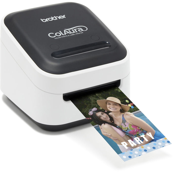 Brother ColAura Color Photo and Label Printer with Wireless Networking - BRTVC500W