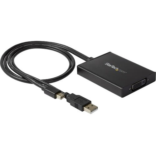 StarTech.com Mini DisplayPort to Dual-Link DVI Adapter - Dual-Link Connectivity - USB Powered - DVI Active Display Converter - Compatible with Windows & Mac - STCMDP2DVID2