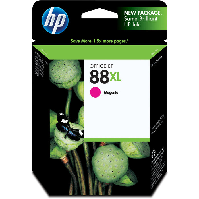 HP 88XL (C9392AN) Original Inkjet Ink Cartridge - Magenta - 1 Each - HEWC9392AN