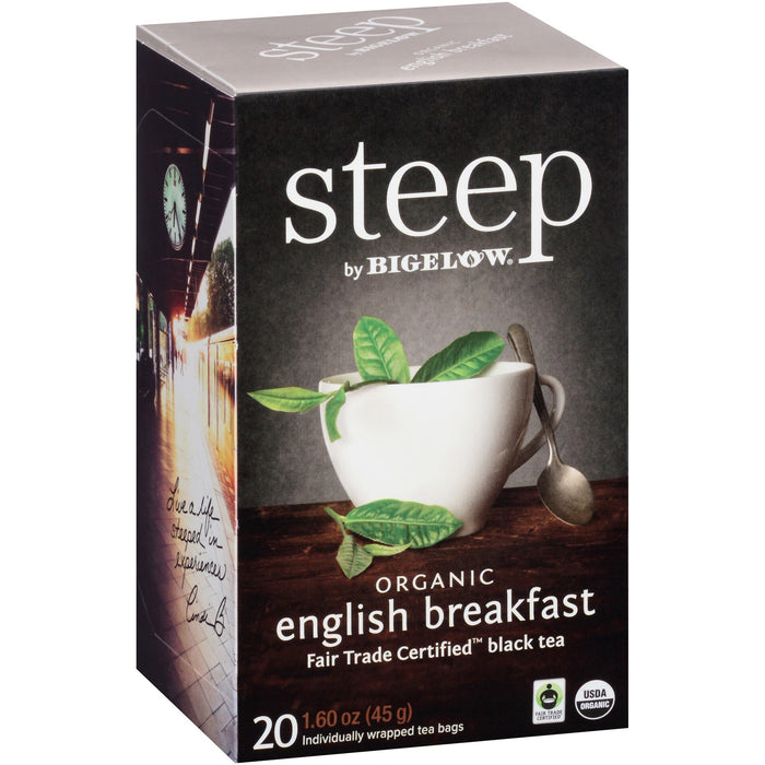 Bigelow Organic English Breakfast Black Tea Bag - BTC17701